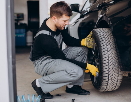 Rehvivahetus teeninduses